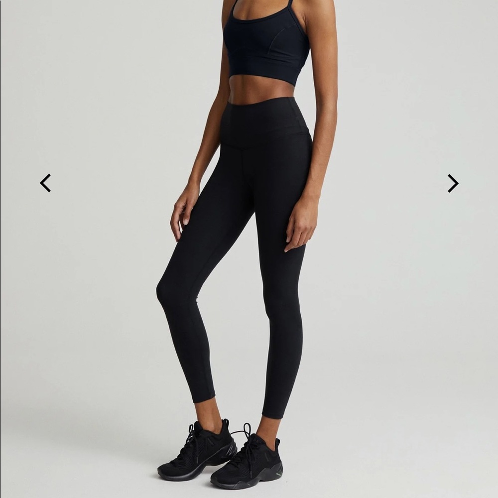 Varley Black Always High Leggings Size Small